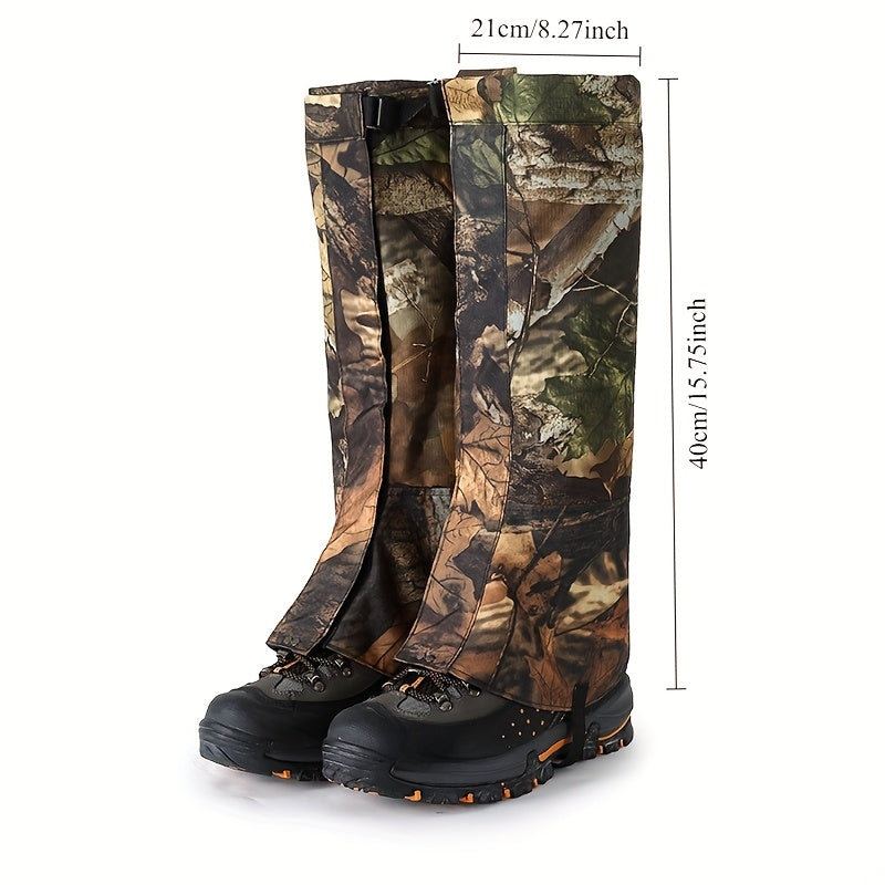 Polainas de Proteção Camufladas Impermeáveis para Neve e Trekking | Lemartine