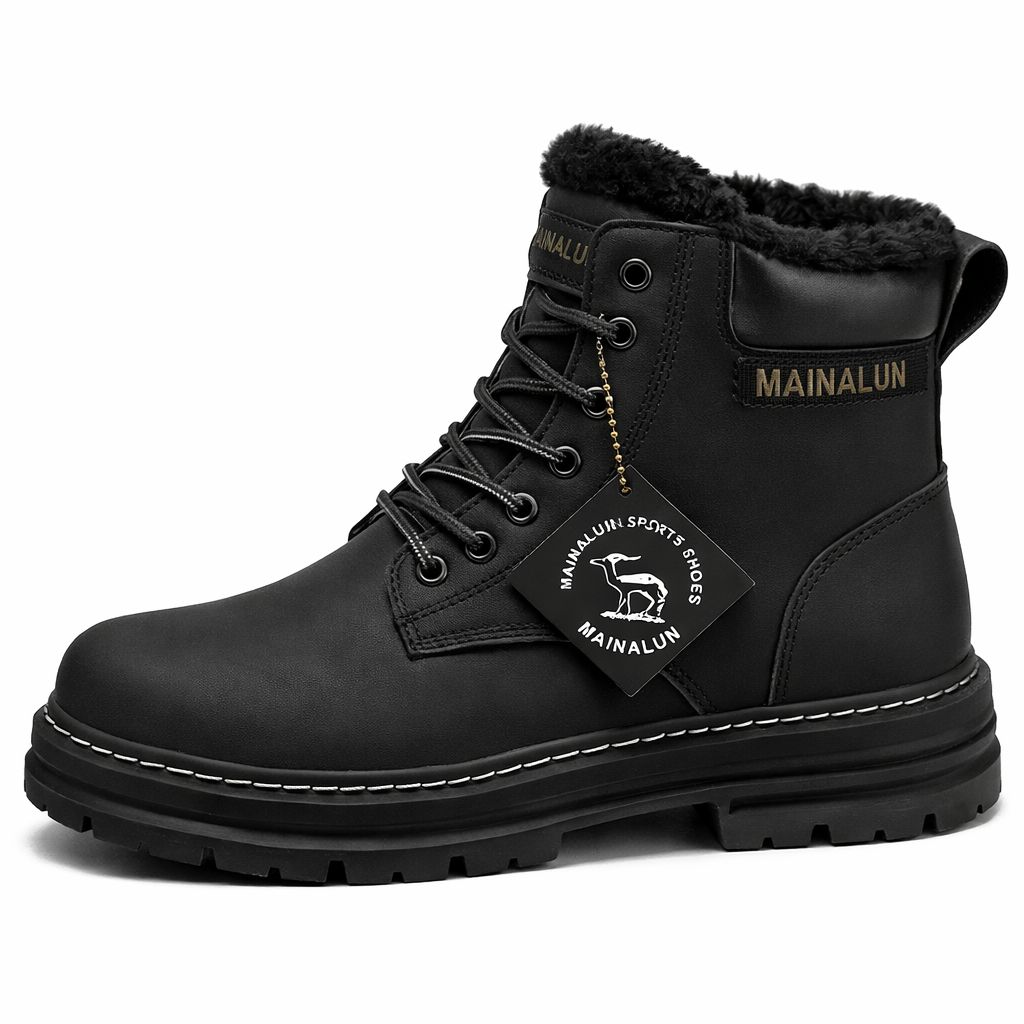 Bota Masculina Térmica Forrada com Lã para Inverno | Lemartine