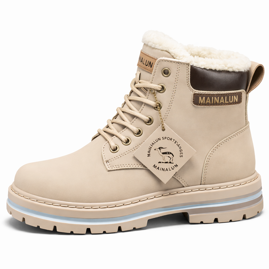 Bota Masculina Térmica Forrada com Lã para Inverno | Lemartine