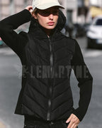 Jaqueta Acolchoada Feminina Preta Fahart | Lemartine