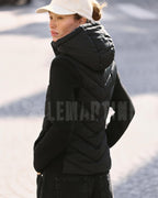 Jaqueta Acolchoada Feminina Preta Fahart | Lemartine