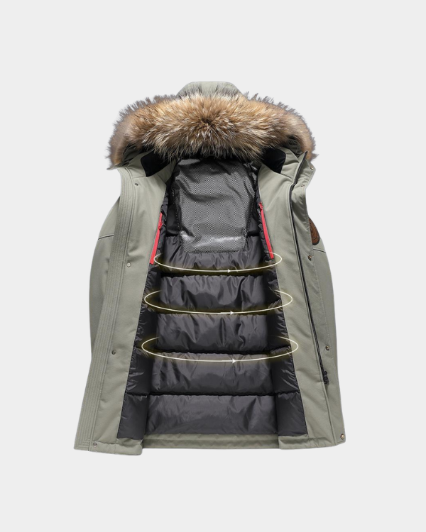 Jaqueta Masculina Parka Térmica Impermeável SKI Lemartine