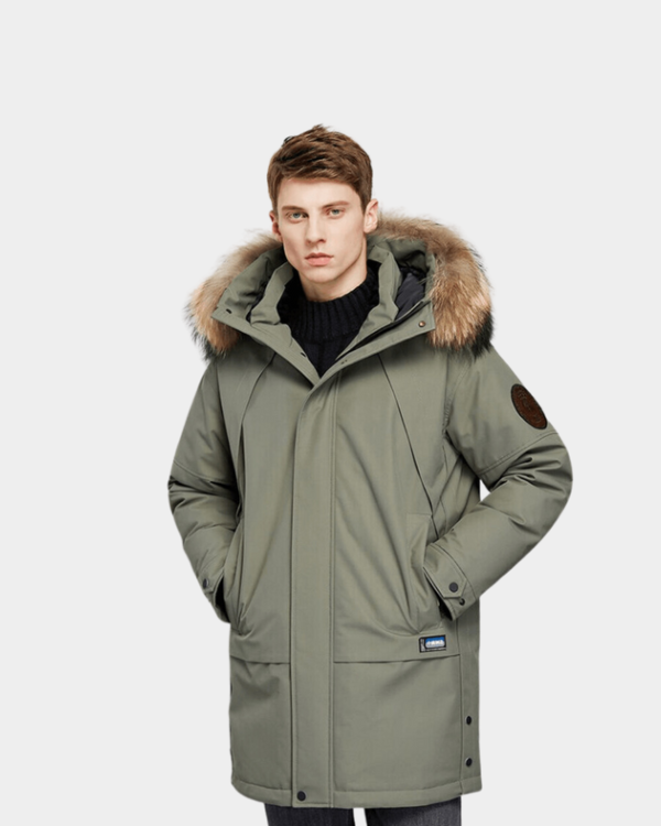 Jaqueta Masculina Parka Térmica Impermeável SKI Lemartine