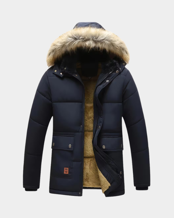 Jaqueta Térmica de lã Masculina de Inverno | Lemartine