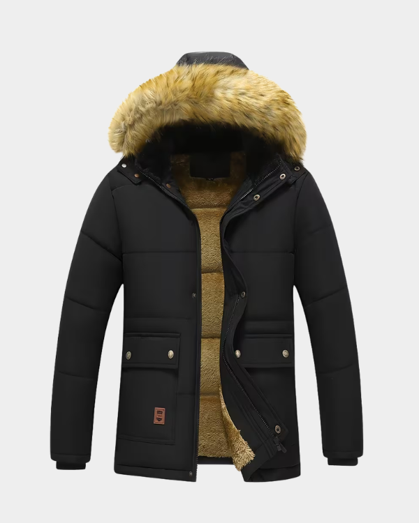 Jaqueta Térmica de lã Masculina de Inverno | Lemartine