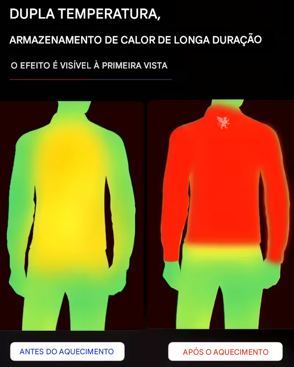 Jaqueta Térmica com Aquecimento Elétrico até 45°Graus Lemartine FervorPro