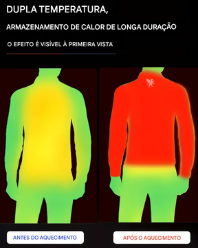 Jaqueta Térmica com Aquecimento Elétrico até 45°Graus Lemartine FervorPro