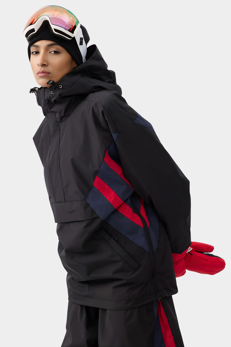 Jaqueta Feminina Térmica Impermeável Retro 90s Lemartine