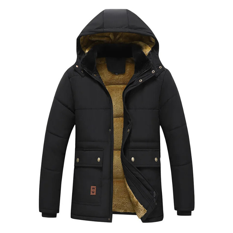 Jaqueta Térmica de lã Masculina de Inverno | Lemartine