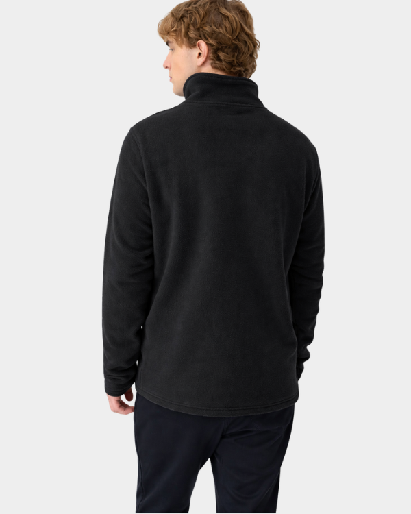 Jaqueta Fleece Gola Alta com Zíper Lemartine Money