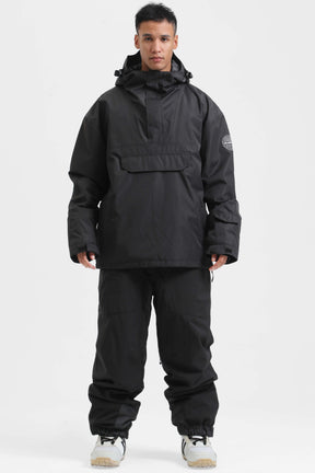 Jaqueta para Neve Masculina Anoraks Oversized Lemartine