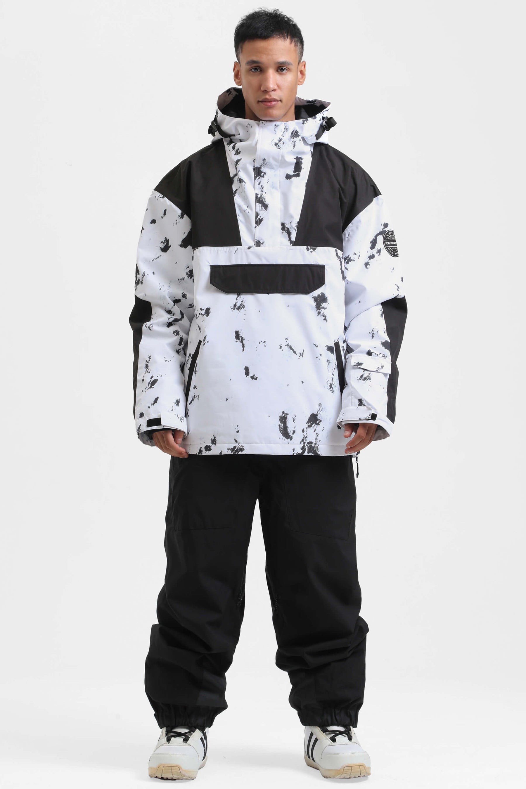 Jaqueta para Neve Masculina Anoraks Oversized Lemartine