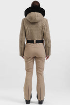 Macacão de Ski Feminino Shirred Lemartine