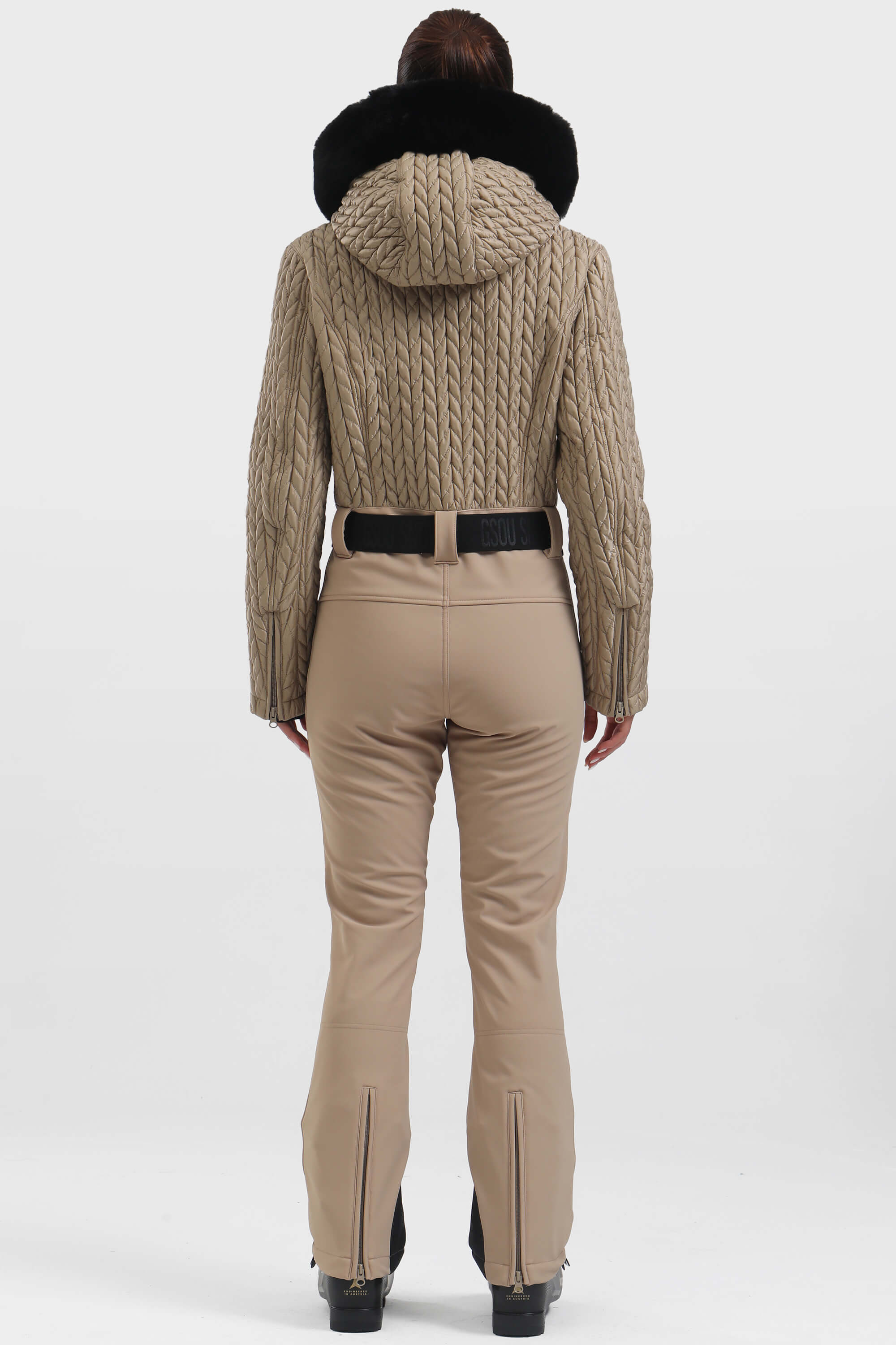 Macacão de Ski Feminino Shirred Lemartine