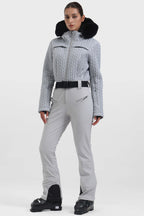 Macacão de Ski Feminino Shirred Lemartine