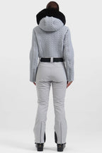 Macacão de Ski Feminino Shirred Lemartine