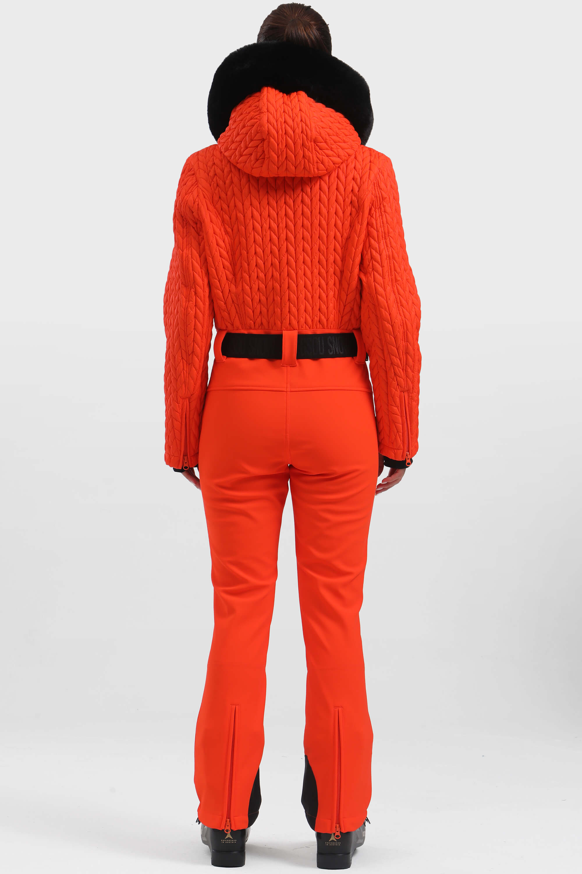 Macacão de Ski Feminino Shirred Lemartine