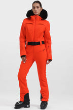 Macacão de Ski Feminino Shirred Lemartine