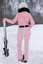 Macacão de Ski Feminino Shirred Lemartine