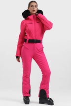 Macacão de Ski Feminino Shirred Lemartine