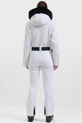 Macacão de Ski Feminino Shirred Lemartine