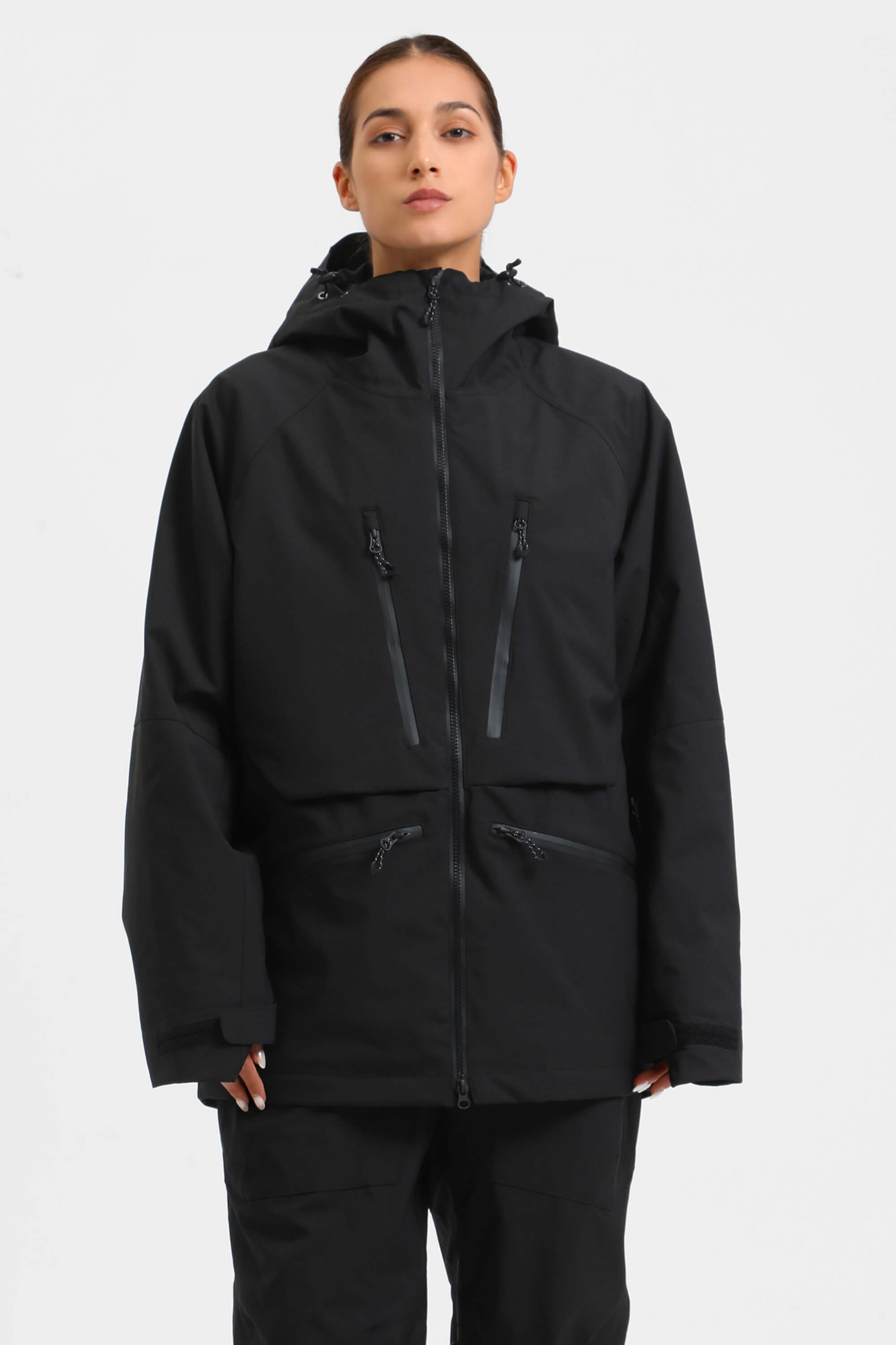 Jaqueta de Neve Feminina Térmica Multifuncional impermeável Tech Lemartine