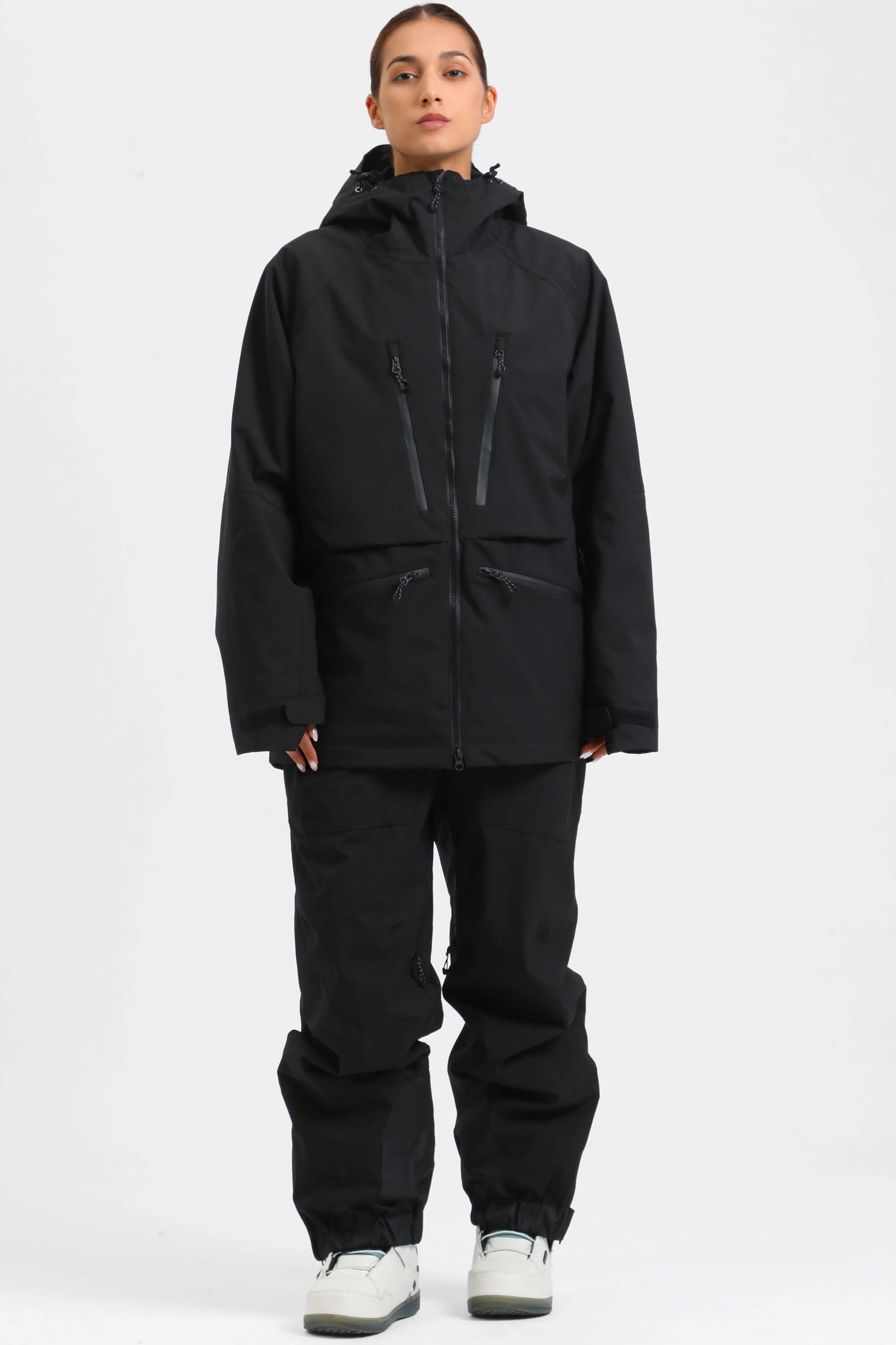 Jaqueta de Neve Feminina Térmica Multifuncional impermeável Tech Lemartine