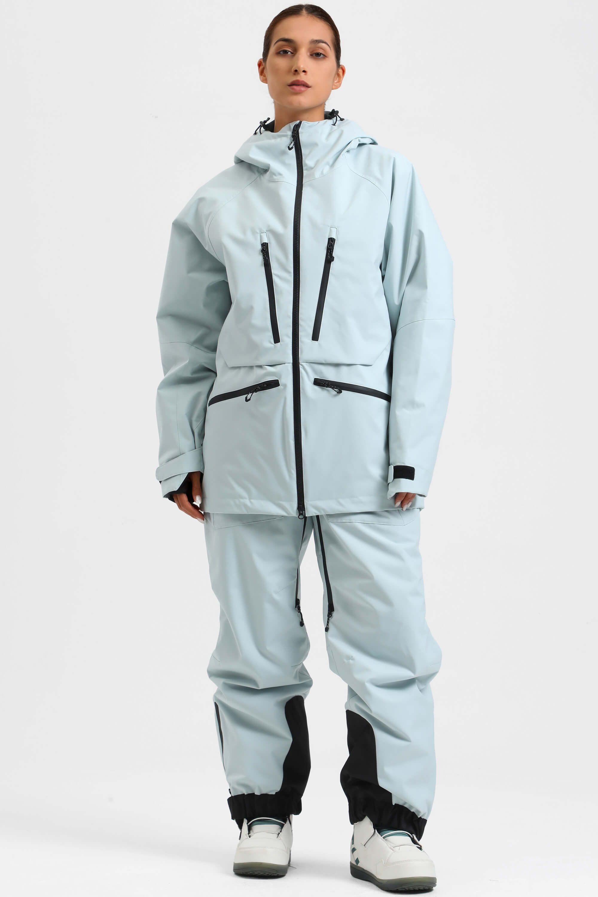 Jaqueta de Neve Feminina Térmica Multifuncional impermeável Tech Lemartine