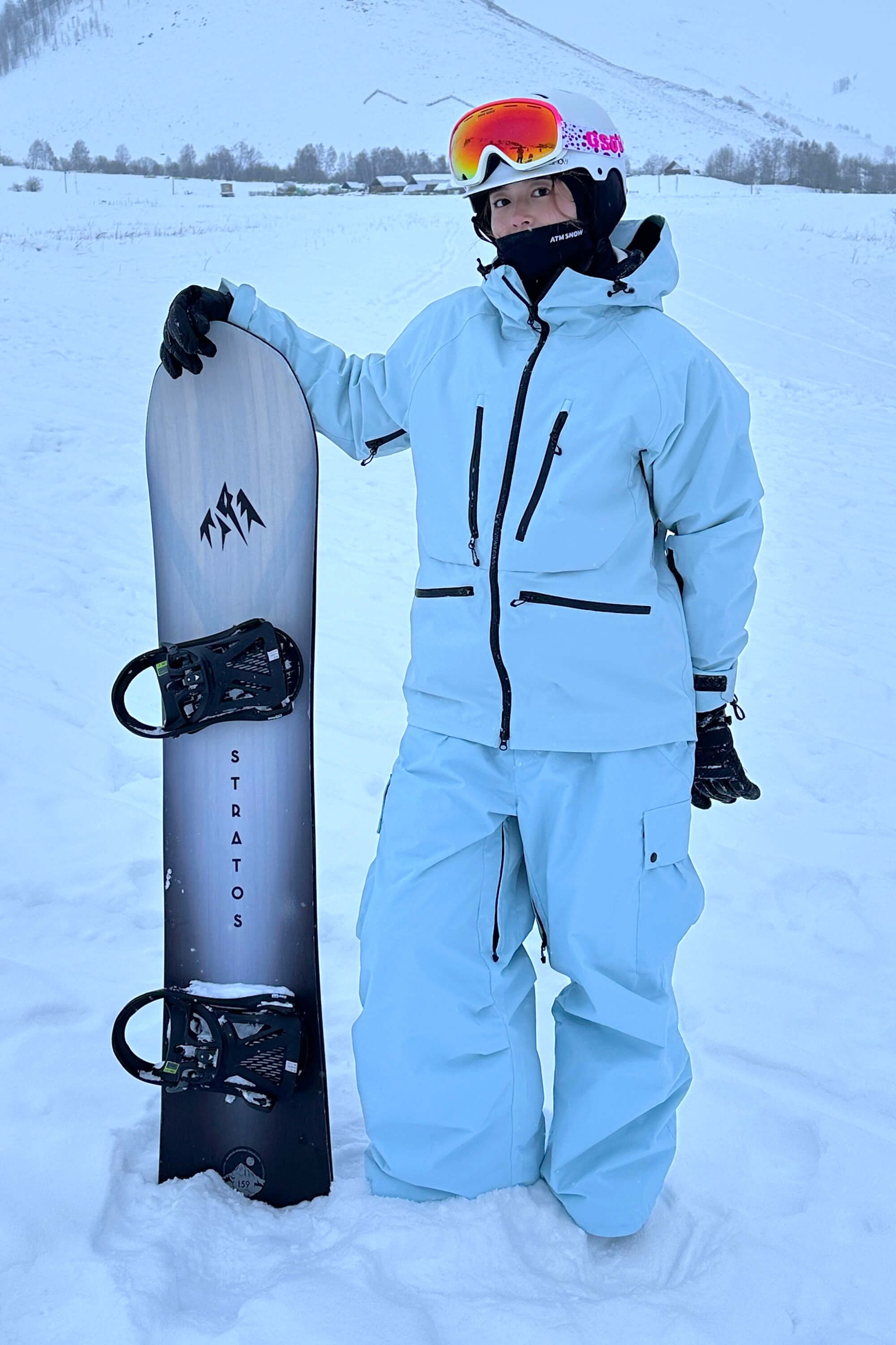 Jaqueta de Neve Feminina Térmica Multifuncional impermeável Tech Lemartine