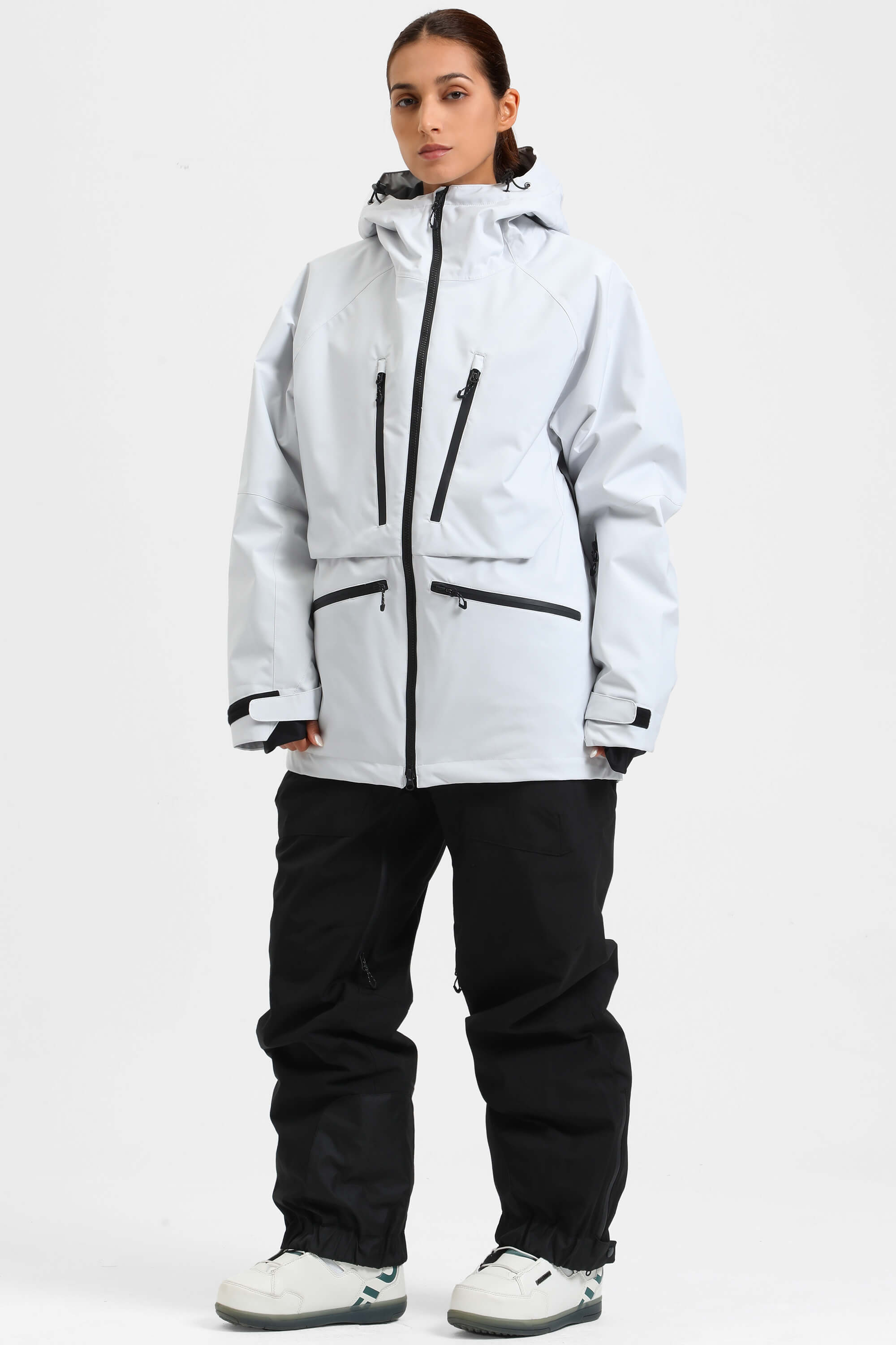 Jaqueta de Neve Feminina Térmica Multifuncional impermeável Tech Lemartine