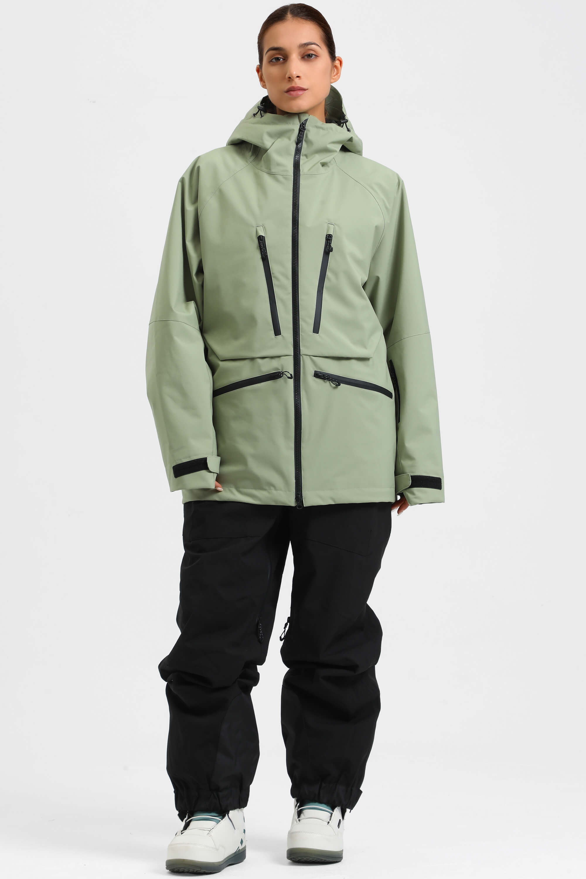 Jaqueta de Neve Feminina Térmica Multifuncional impermeável Tech Lemartine