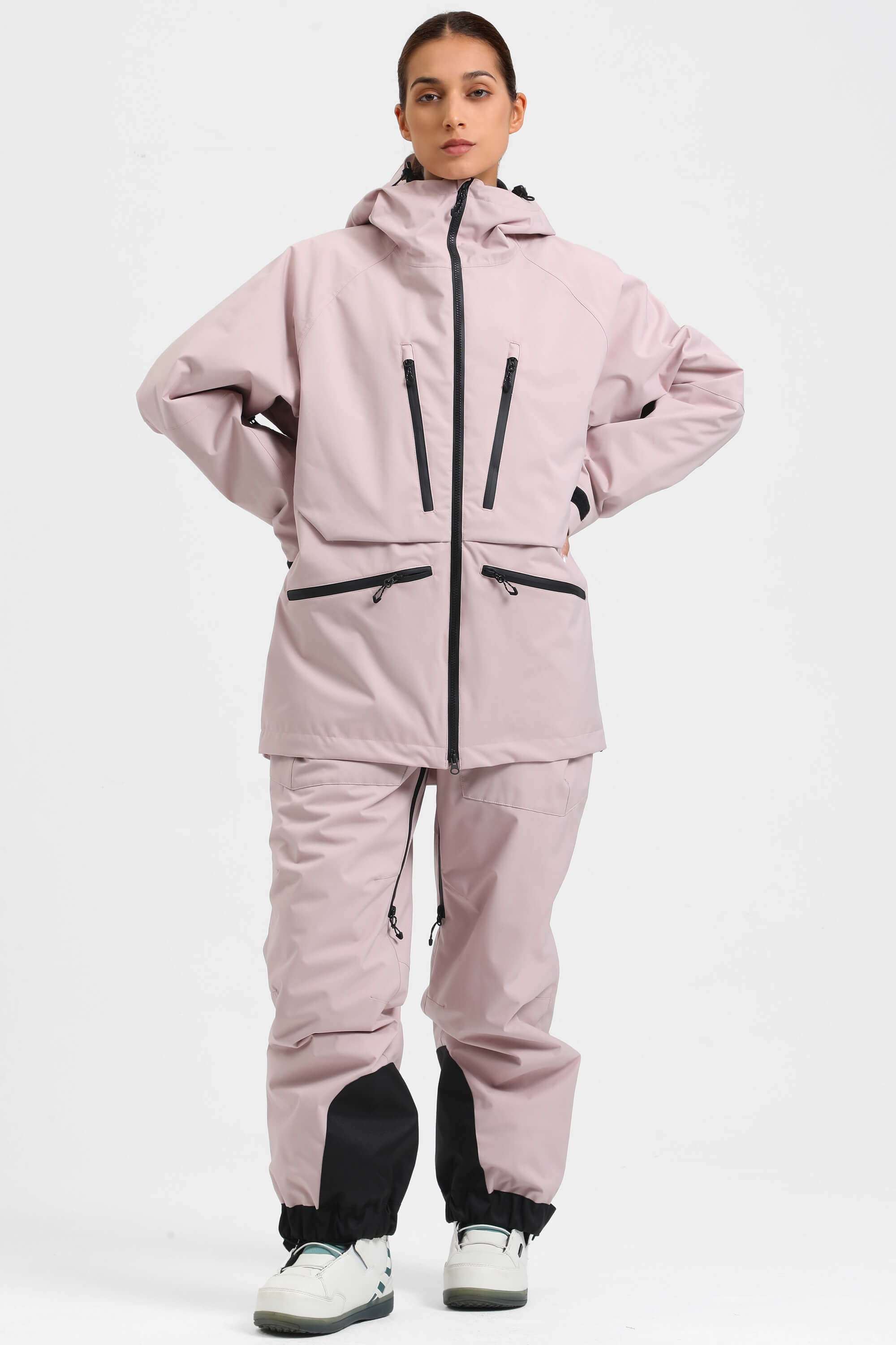 Jaqueta de Neve Feminina Térmica Multifuncional impermeável Tech Lemartine