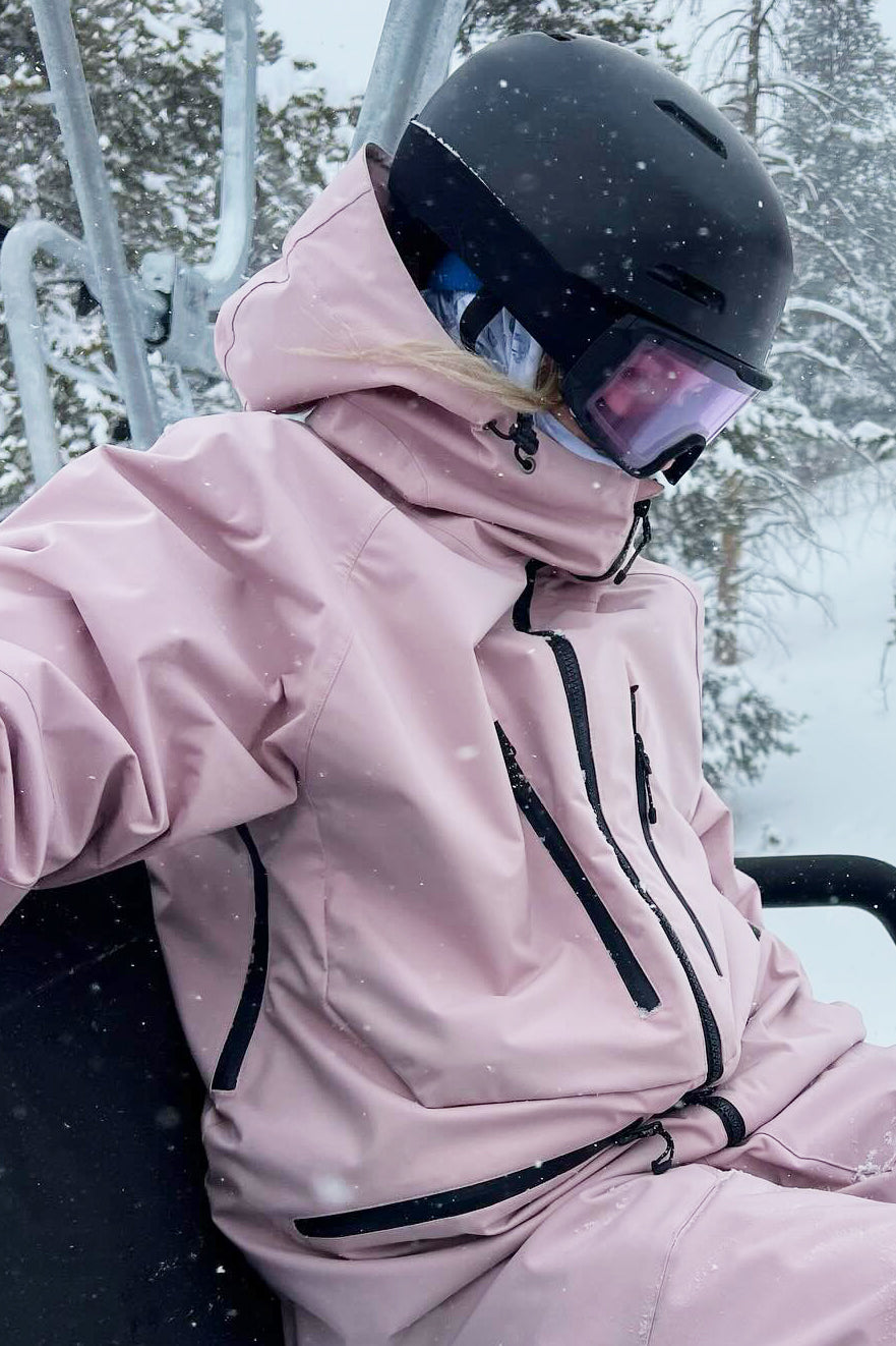 Jaqueta de Neve Feminina Térmica Multifuncional impermeável Tech Lemartine