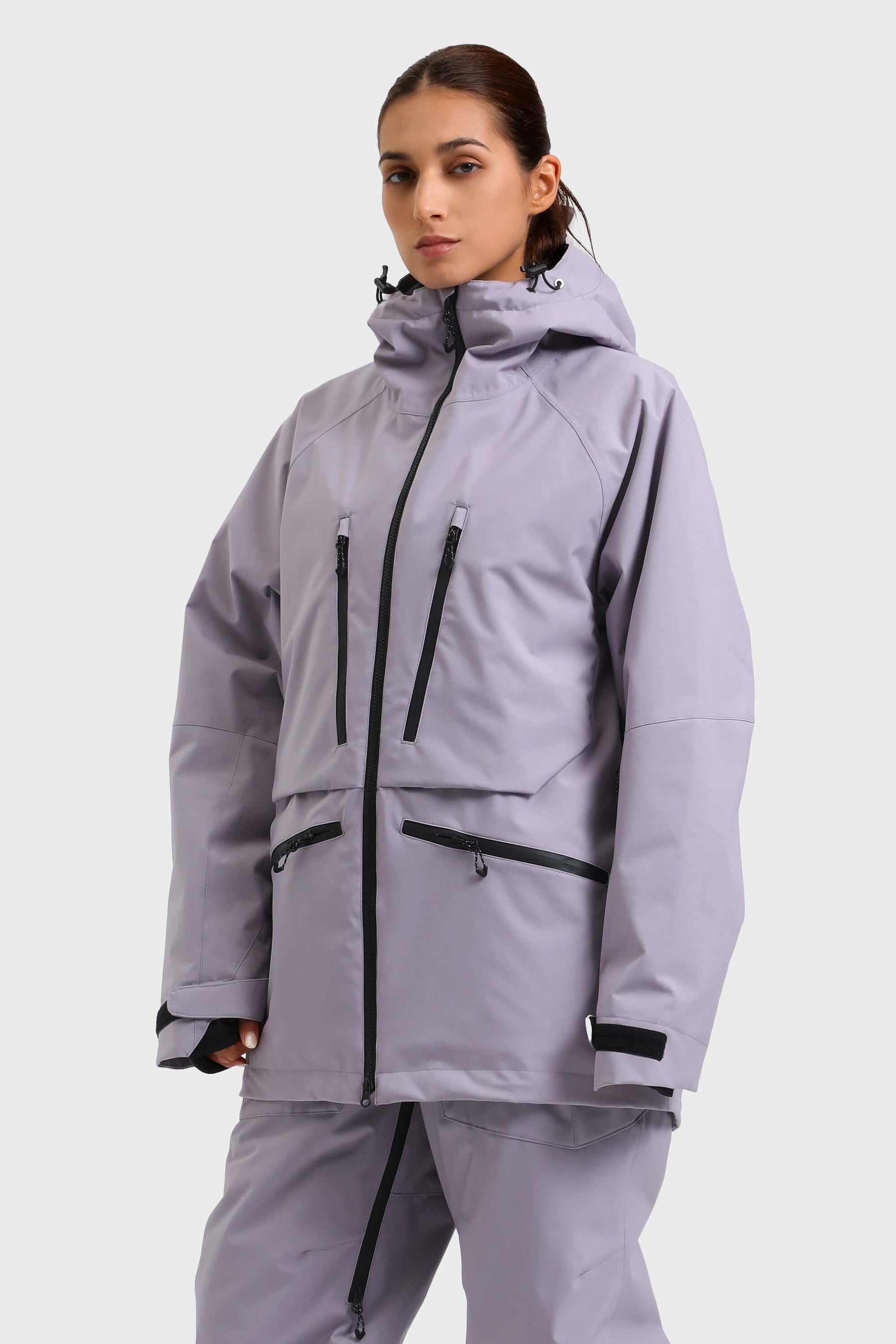 Jaqueta de Neve Feminina Térmica Multifuncional impermeável Tech Lemartine