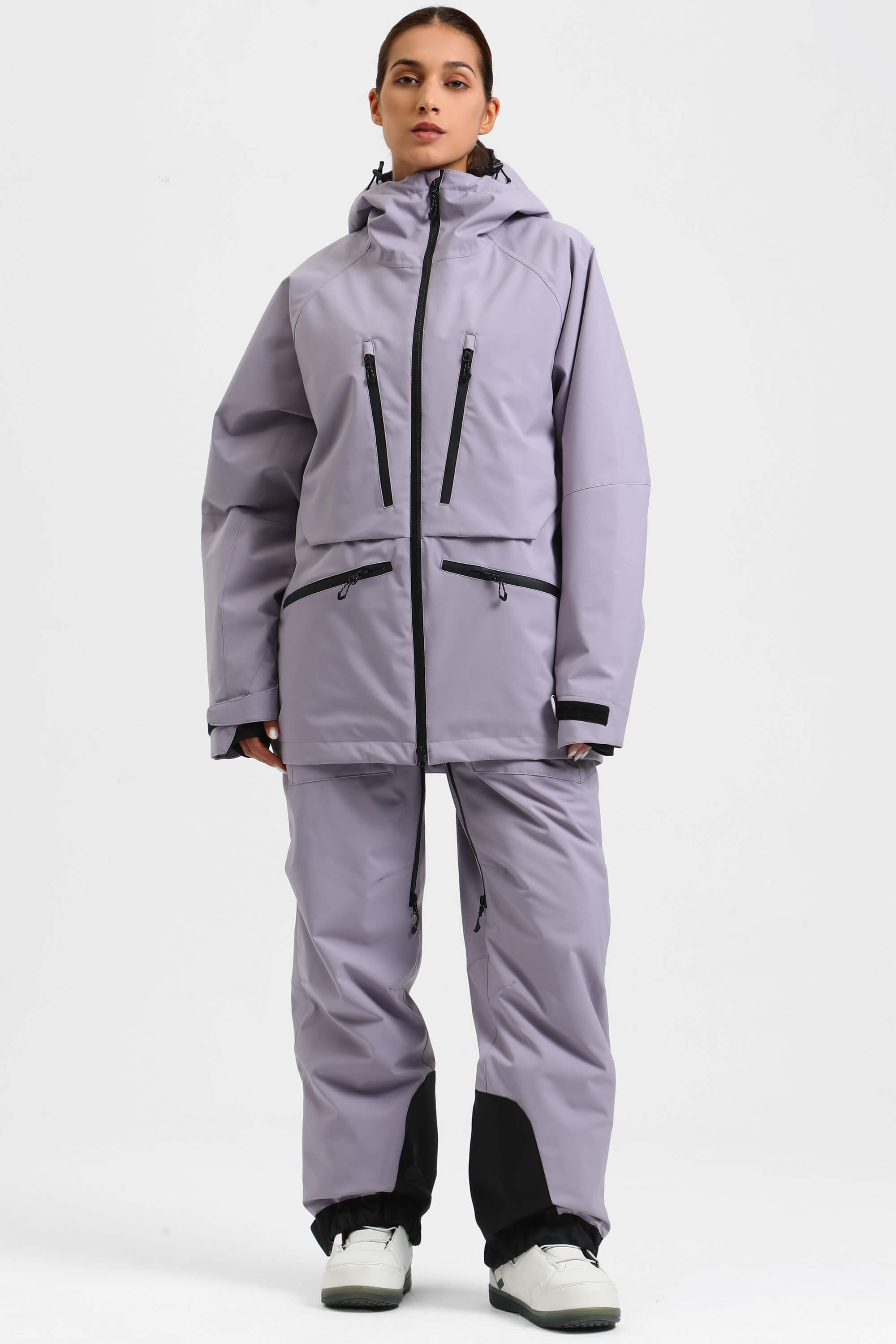 Jaqueta de Neve Feminina Térmica Multifuncional impermeável Tech Lemartine