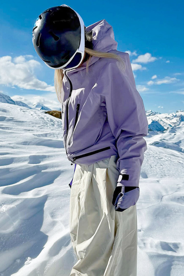 Jaqueta de Neve Feminina Térmica Multifuncional impermeável Tech Lemartine