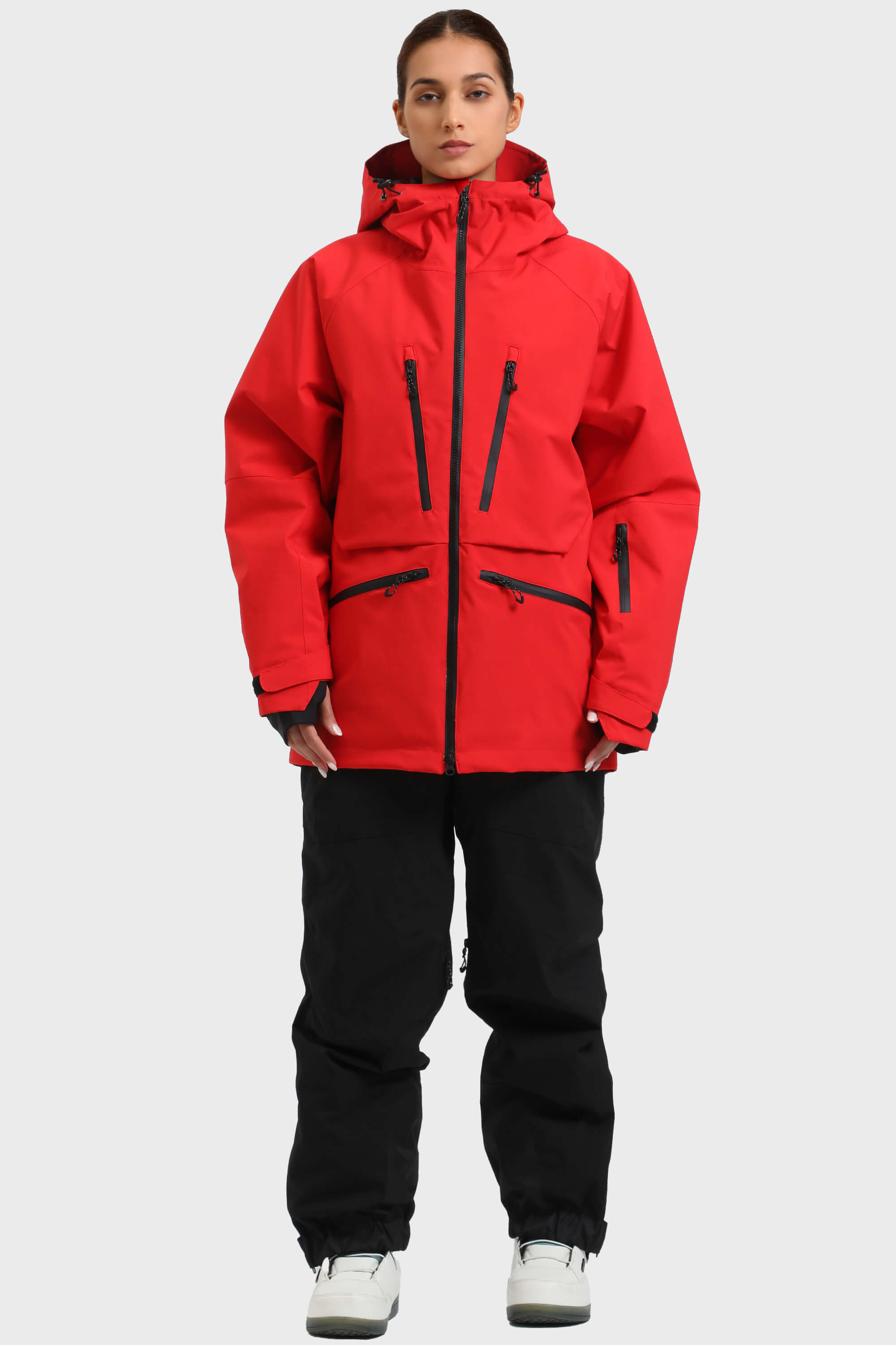 Jaqueta de Neve Feminina Térmica Multifuncional impermeável Tech Lemartine