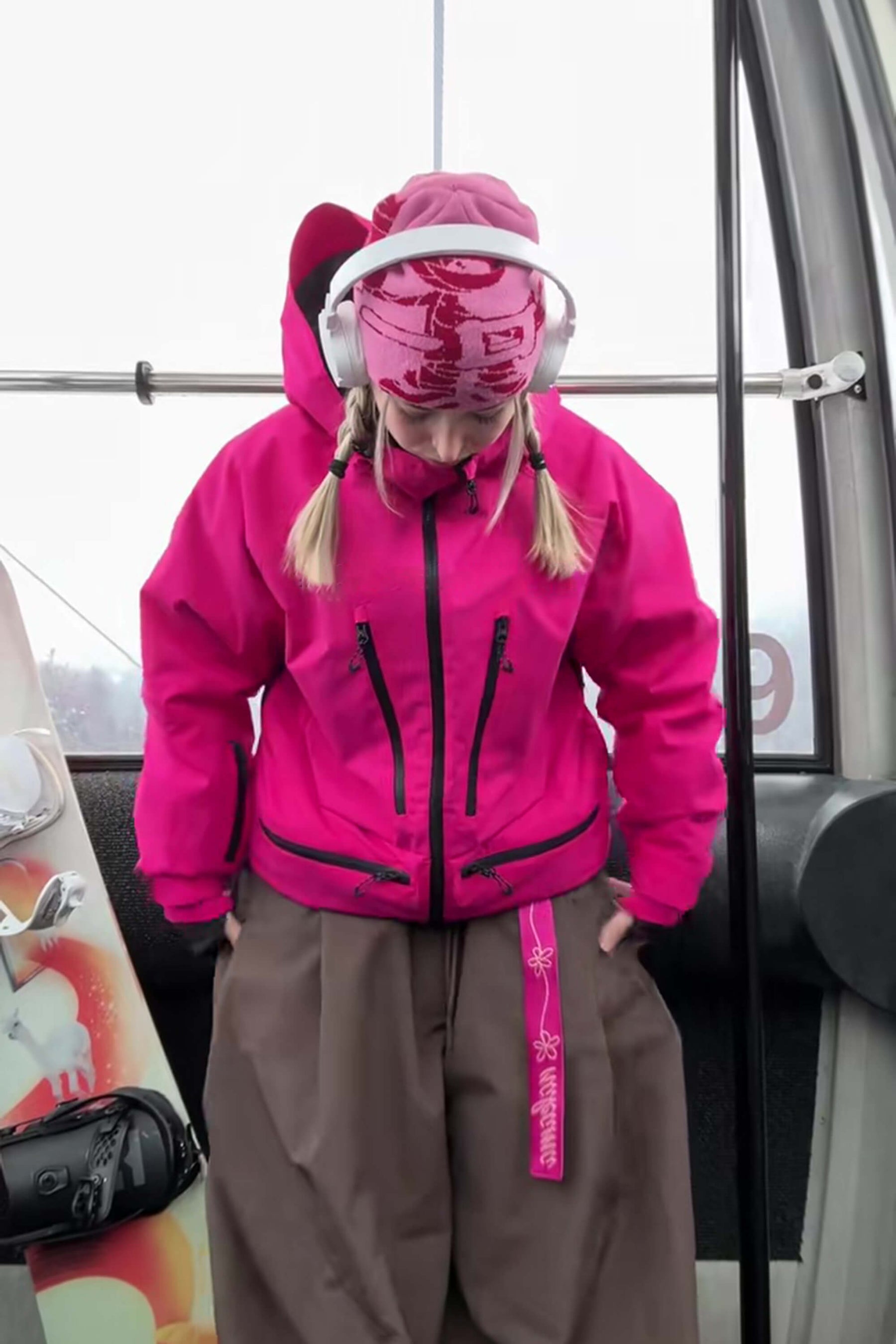 Jaqueta de Neve Feminina Térmica Multifuncional impermeável Tech Lemartine
