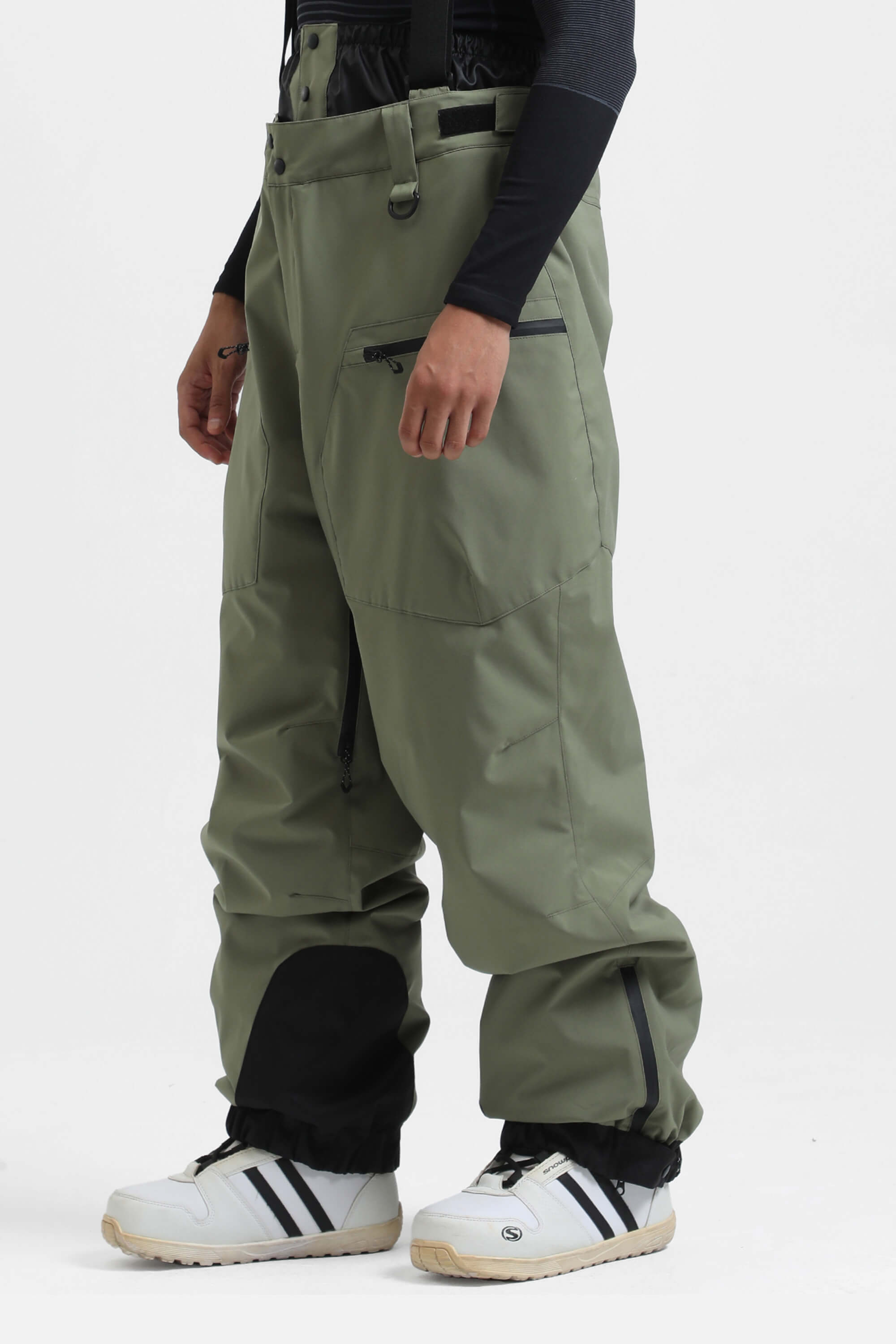 Calça de Neve Masculina com Suspensórios Removíveis Tech Lemartine