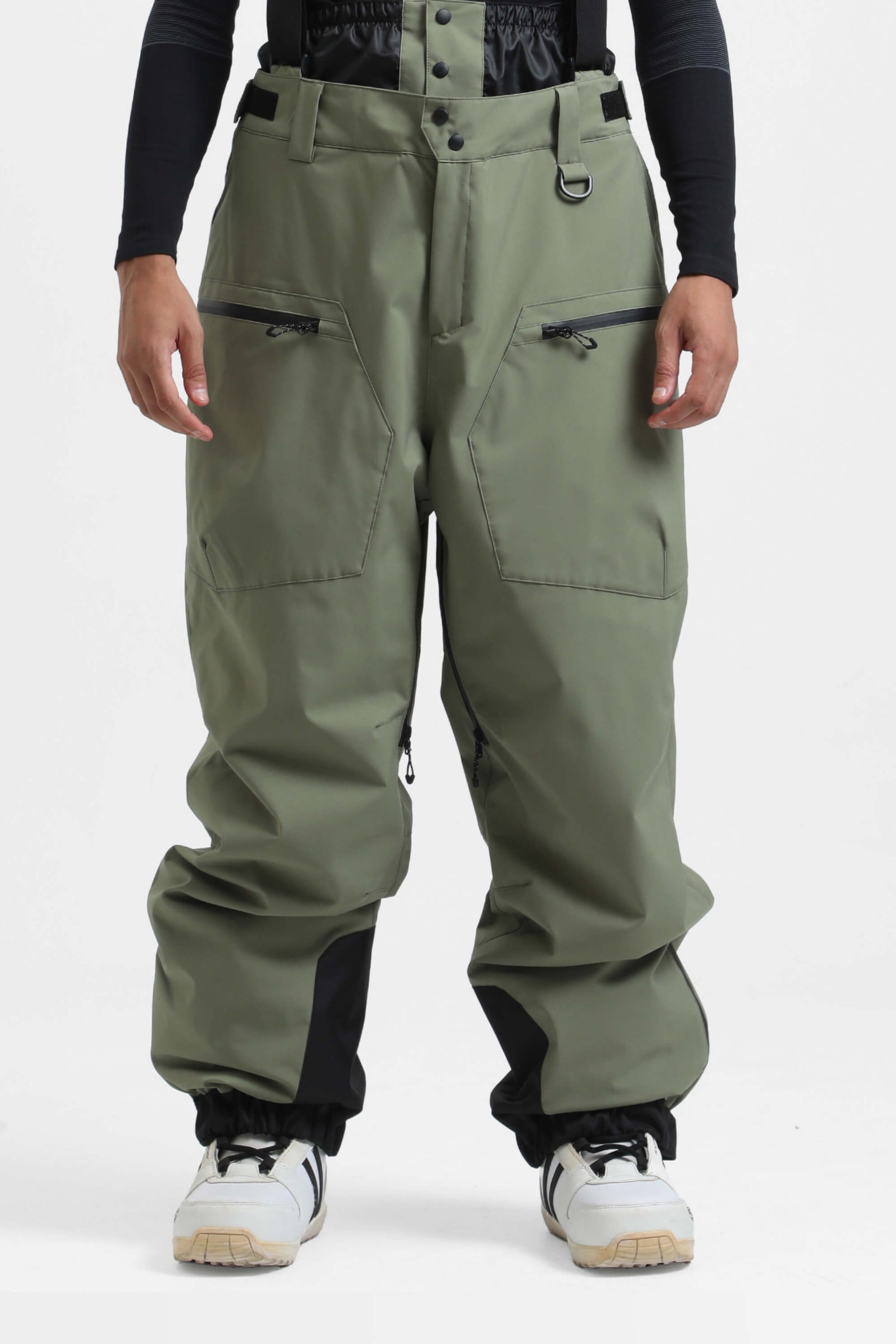 Calça de Neve Masculina com Suspensórios Removíveis Tech Lemartine