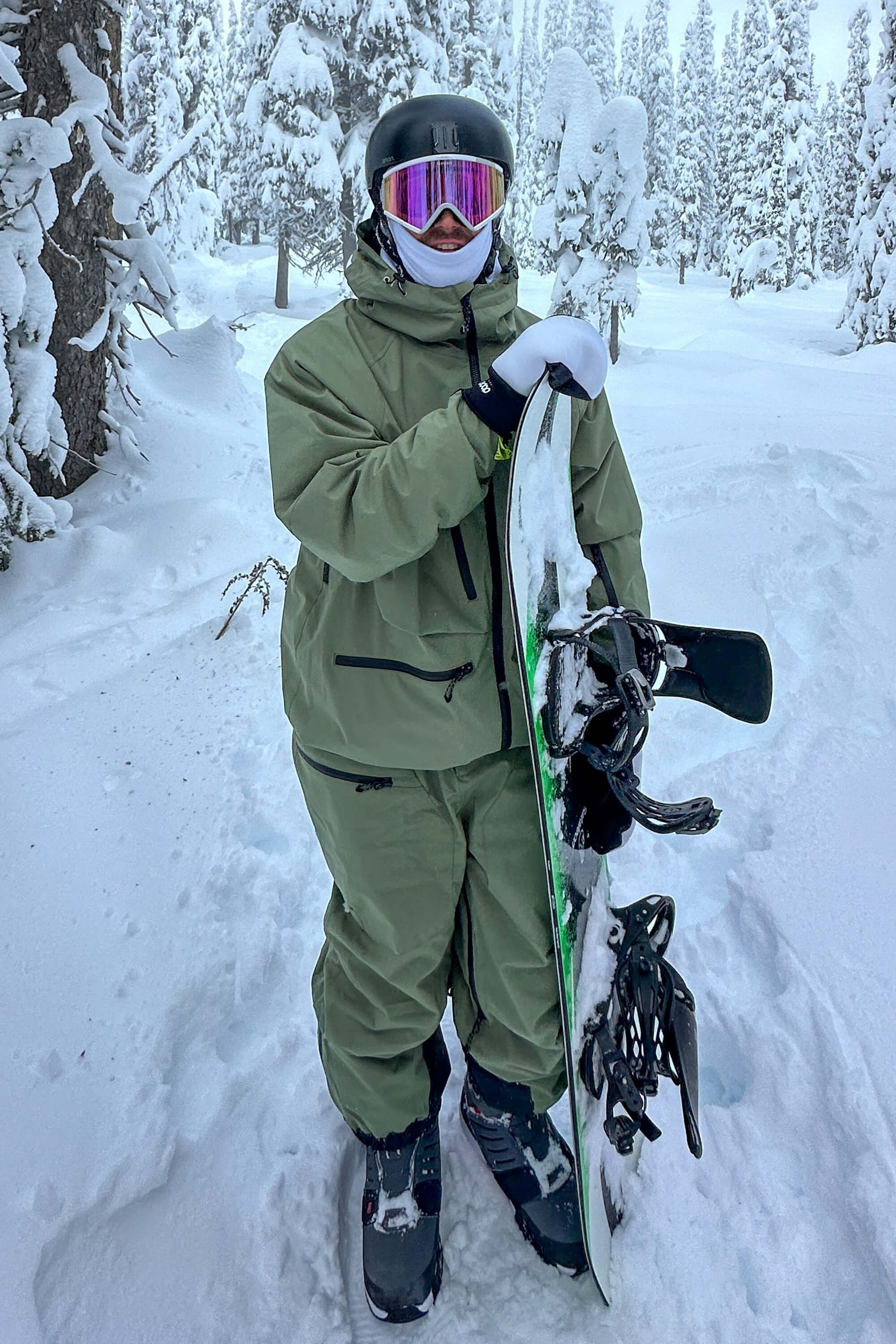 Calça de Neve Masculina com Suspensórios Removíveis Tech Lemartine