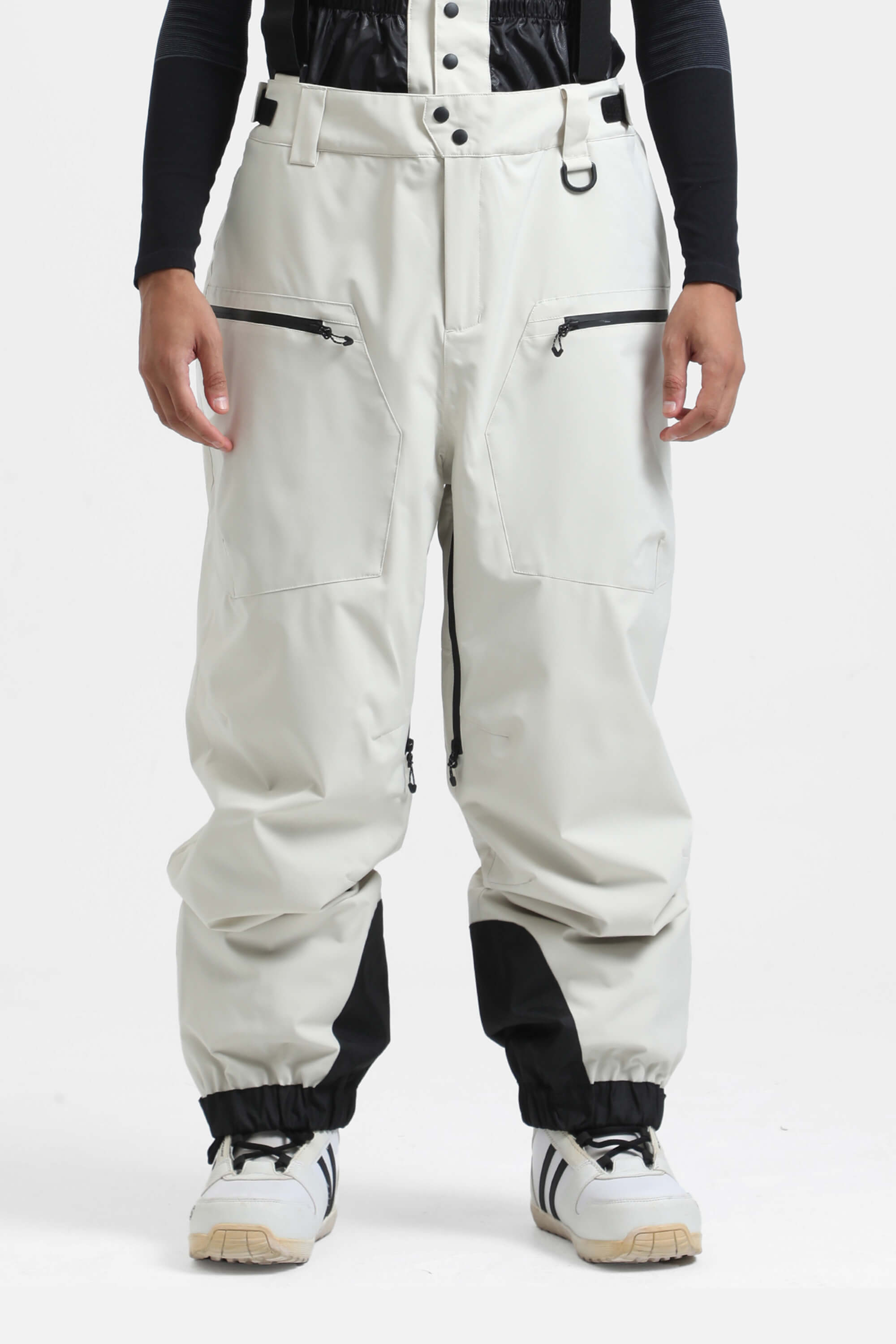 Calça de Neve Masculina com Suspensórios Removíveis Tech Lemartine
