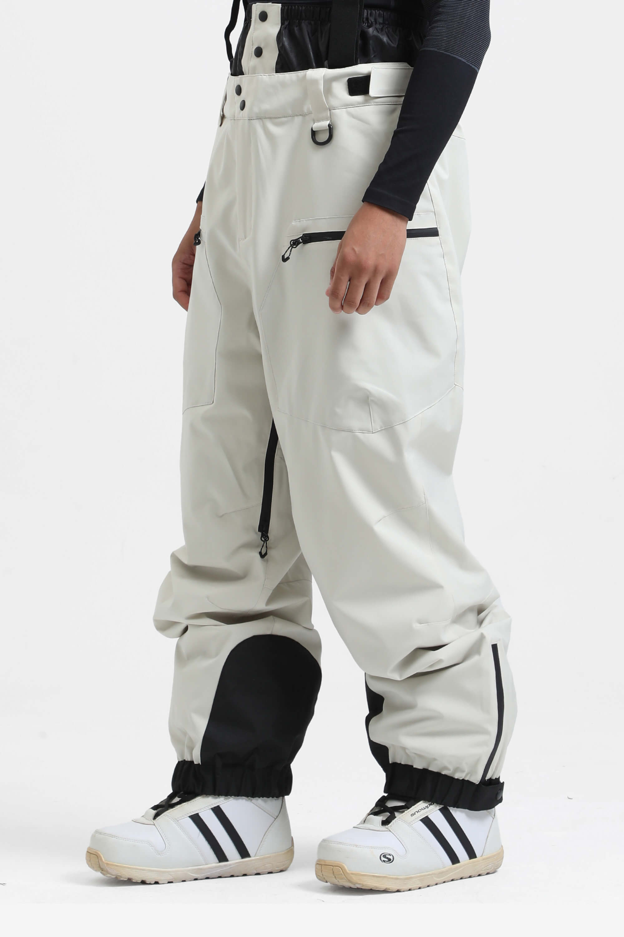 Calça de Neve Masculina com Suspensórios Removíveis Tech Lemartine