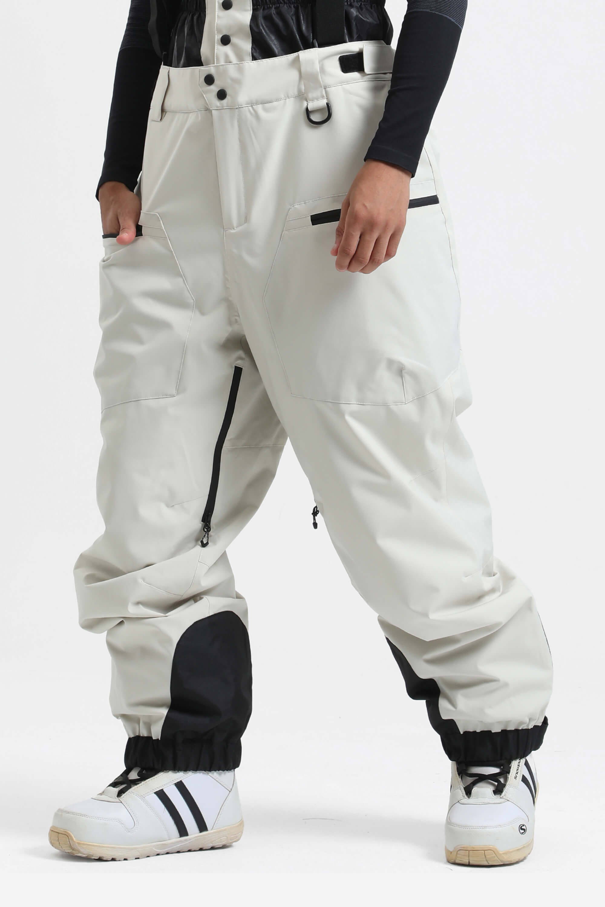 Calça de Neve Masculina com Suspensórios Removíveis Tech Lemartine