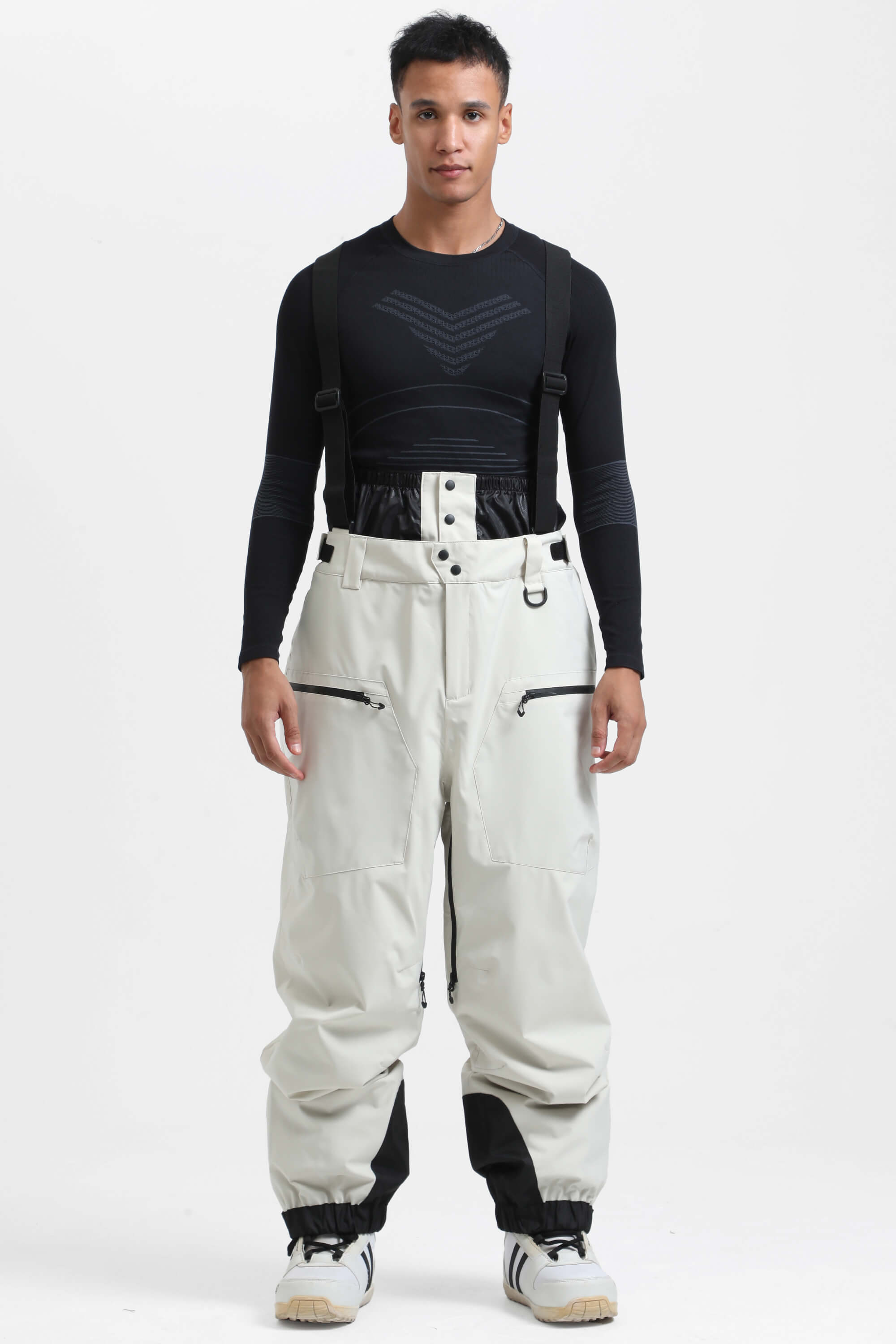 Calça de Neve Masculina com Suspensórios Removíveis Tech Lemartine
