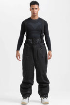 Calça de Neve Masculina com Suspensórios Removíveis Tech Lemartine