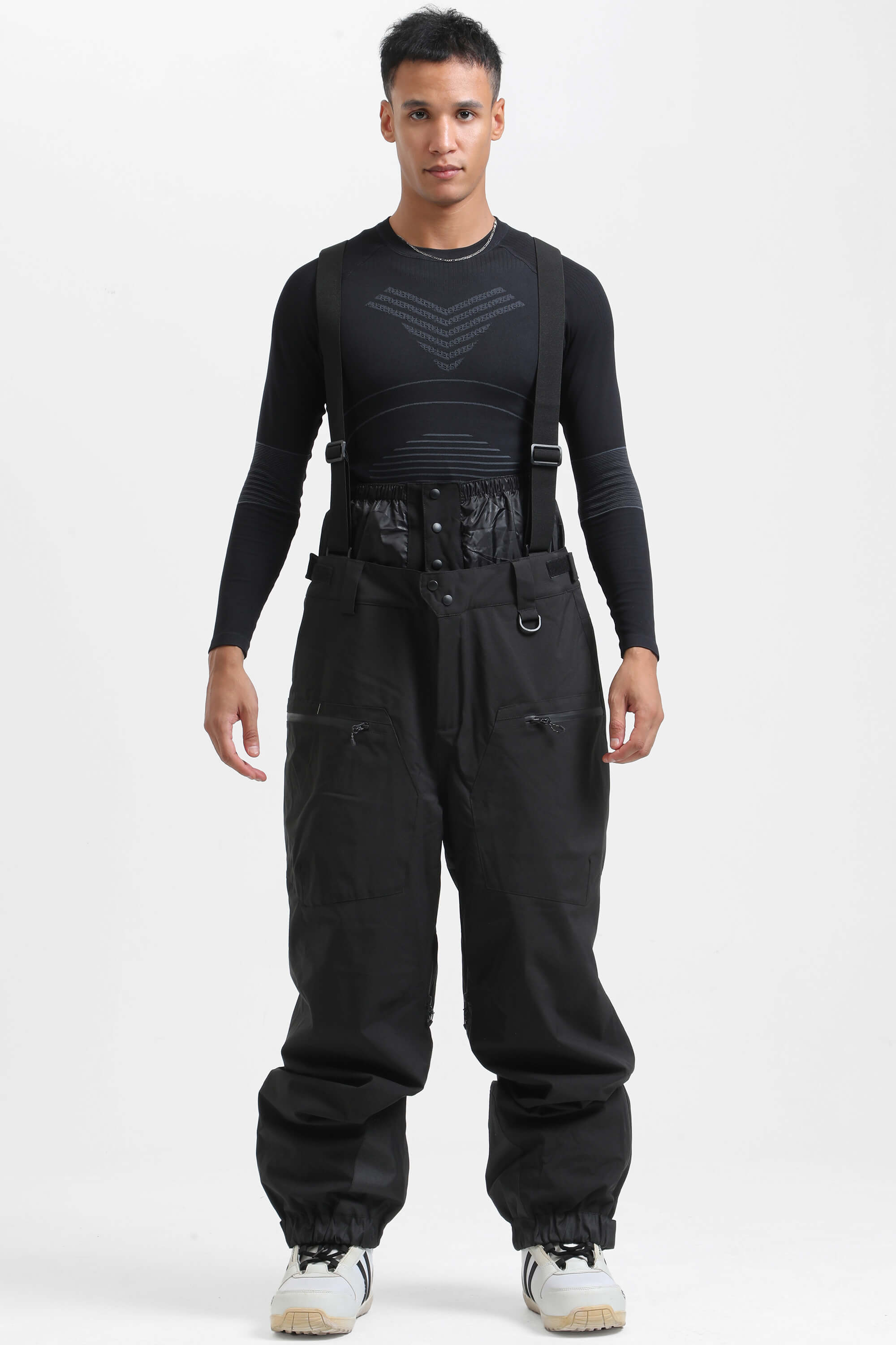 Calça de Neve Masculina com Suspensórios Removíveis Tech Lemartine