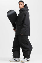 Calça de Neve Masculina com Suspensórios Removíveis Tech Lemartine