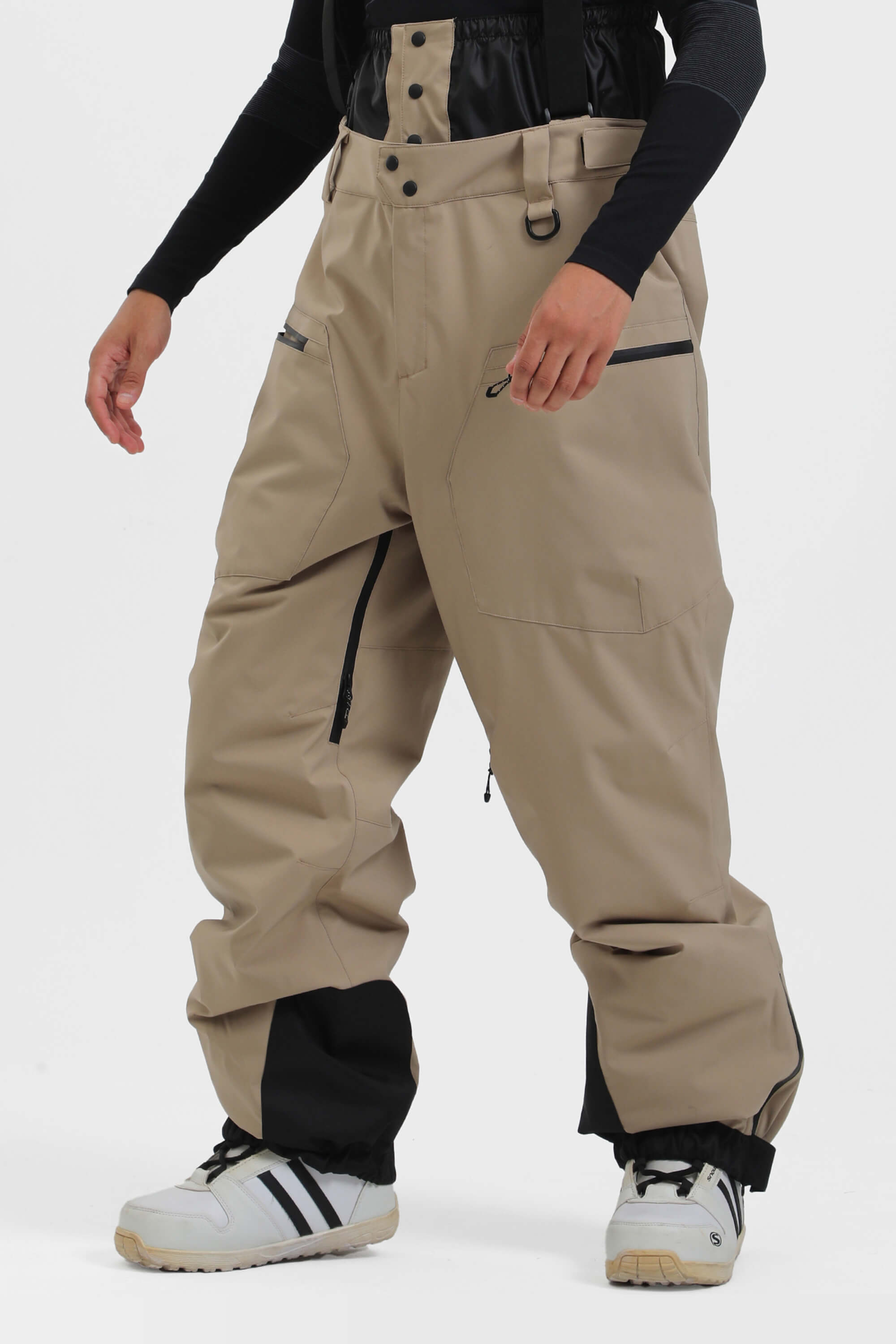 Calça de Neve Masculina com Suspensórios Removíveis Tech Lemartine