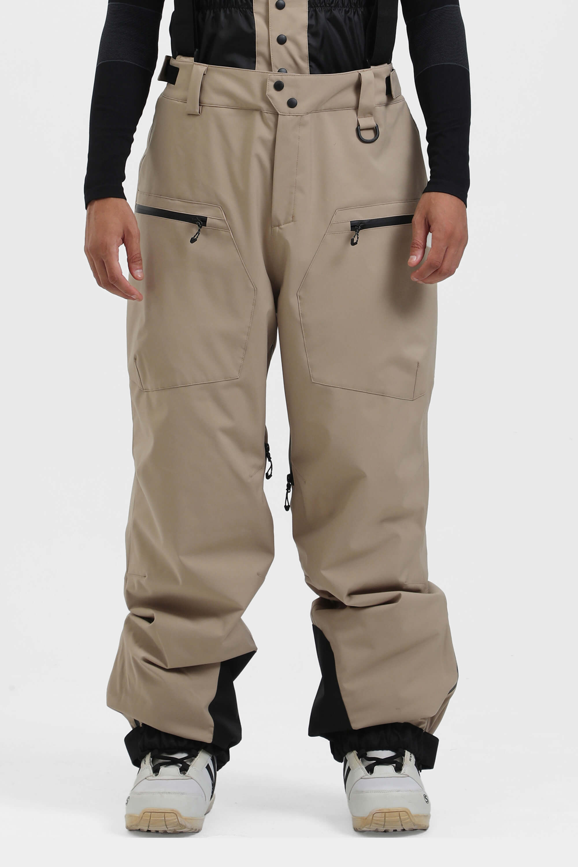 Calça de Neve Masculina com Suspensórios Removíveis Tech Lemartine